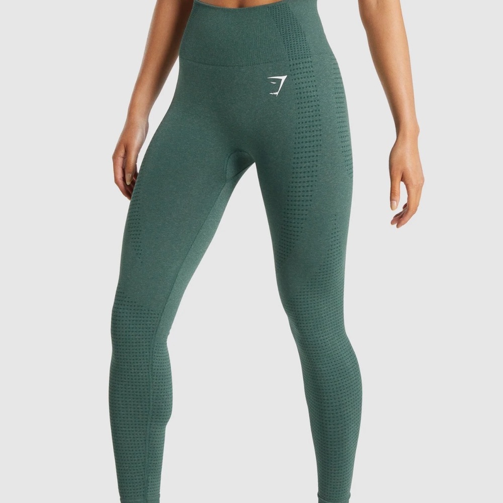 Gymshark Green High-Waisted Leggings